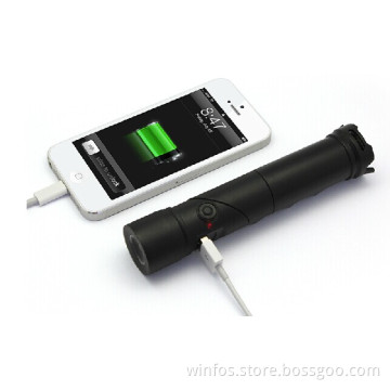 Winfos, Power Bank with Car Charger&Flashlight